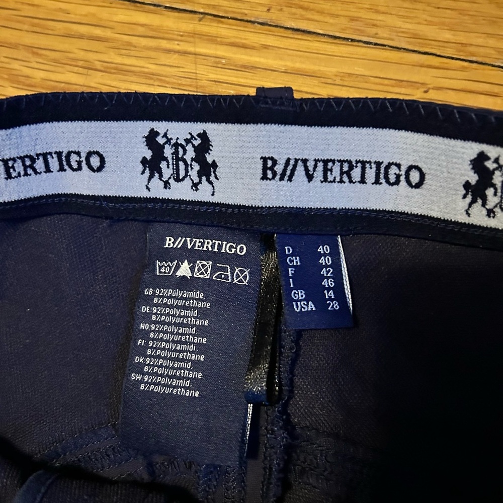 Navy Equestrian Riding Pants - Picture 6 of 6